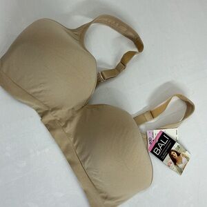 Bali Women's Beige Comfort Bra